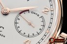 IWC Portugieser Annual Cal IW503502 RG/LE Wht ZF A52850