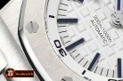 Audemars Piguet Royal Oak Diver SS/RU White JF MY9015 Mod A3120