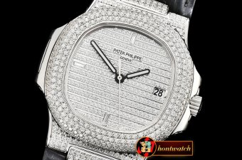 Patek Philippe Nautilus Ref.5711 Diams SS/LE Diams/Baug MY9015 M