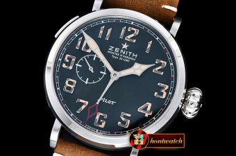 Zenith Pilot Montre Type 20 GMT SS/LE Vintage Asia 23J