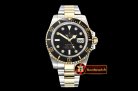 Rolex Submariner 116613 Cer YG/SS Blk Diam GMF Asia 3135
