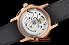 BLP042 - Leman Grande Date RG/LE Black/Num Asia 2824 Mod