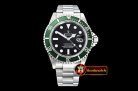 Rolex Submariner Ref.16610LV SS/SS Black JF Asia 3135 Mod