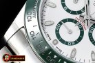 Rolex Daytona 116500LN Grn CER/SS/SS Wht BP Asia 7750