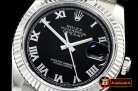 Rolex Datejust Man DJ 36mm Jub Flt 904L SS/SS Black/Rmn ARF A3135 Mod
