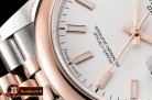 Rolex DateJust 36mm Jub Dome RG/SS White/Stk BP A2813