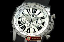 Roger Dubuis Replica Chronoexcel SS/RU White