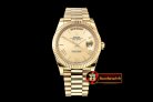 RDD0196D - DayDate 228206 YG/YG Gold Roman BP Swiss 2836