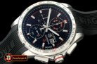 TAG0274E - Carrera 16 Senna Ed Chrono SS/RU Black Jap OS20 Qtz
