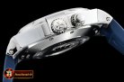 Vach. Constantine Overseas Dual Time Power Reserve SS/RU Blue TWA A1222