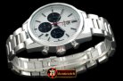 TAG0260E - Carrera CH 80Anni Chrono SS/SS White/Red Jap OS20