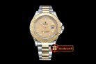 Replica Rolex YachtMaster Mens YG/SS Gold BP Asia 2836 Mod3135