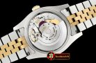 Rolex Datejust Man DJ 36mm Jub Flt YG/SS White MOP Roman BP A313