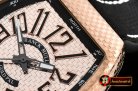 Franck Muller Vanguard PXL RG/NY Rose Gold/Num Asia 2824