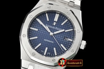 Audemars Piguet Royal Oak 15400 SS/SS Blue JF V2 MY9015 Mod 3120