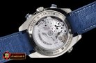 Replica Omega Planet Ocean 45mm Chrono TI/RU BP Blue A7750 Mod93