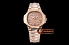 Patek Philippe Nautilus 33mm RG/RG Rose Gold PF Miyota 9015