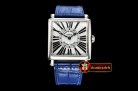 Franck Muller Master Sq 6002 Midsize SS/LE Blue White GF - Swiss Qtz