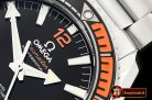 Omega Planet Ocean 43.5mm SS/SS Black/Org OMF Asia 2836 Mod