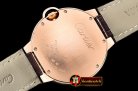 Cartier Balon Bleu Midsize Wrapped RG/LE White BP Swiss 2671