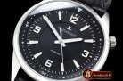 Jaeger Le Coultre Polaris Automatic 41mm SS/LE Black Miyota 9015 Mod