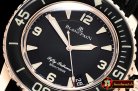 Blancpain Fifty Fathoms RG/NY Black ZF V2 Asia 2836