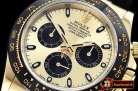 Rolex Daytona 116518LN Cer Bez YG/RU Gold Stk ARF A4130