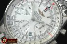 Replica Breitling Navitimer SS/SS White Sticks 7750