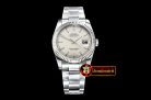 Rolex Datejust DJ 36mm Oyst Flt 904L SS/SS White Lume ARF A3135 Mod