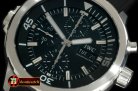 IWC0272B - 2014 Aquatimer Cousteau Diver SS/RU Black A-7750