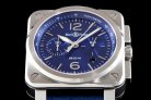 Bell & Ross BR0394-BLU-STSCA 42MM WF-7750 BR001W