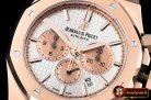 Audemars Piguet Royal Oak Chronograph 26331ST RG/RG White OMF A7750