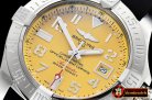 Breitling Avenger II Seawolf SS/RU Yellow Num/Stk GF Asia 2836