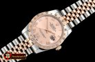 Rolex Datejust Midsize 31mm Diam Bez RG/SS Rose Diam BP A2836