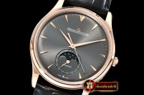 Jaeger Le Coultre Master Ultra Thin Moonphase RG/LE Grey ZF 1:1 MY9015