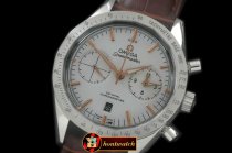 OMG0371B - Speedmaster Broad Arrow SS/LE White Stick A-7750