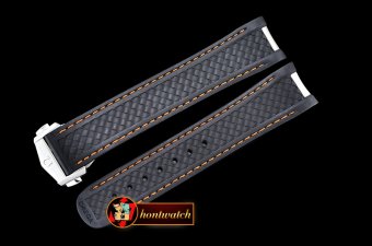 Omega Black (Org) Rubber Strap for 2018 Aqua Terra 41mm