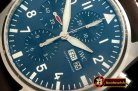IWC0287 - 3777 LPP Pilot Chrono SS/LE Black 7750