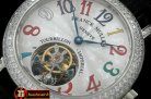 FM122C - Ronde Crazy Colours SS/LE White Arabic Tourbillon