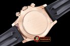 Rolex Daytona Cer RG/RU Black Stick BP Ult A7750 Mod