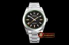 Rolex Milgauss Black 116400M SS/SS Black ARF Asia 2836