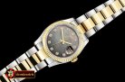 Rolex Datejust DJ 36mm Oyst Flt YG/SS Black MOP Diams BP A3135 M