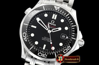 Omega Seamaster 300m 2017 SS/SS Black OMF V2 Asia 2824