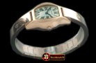 CAR0336B - Tortue De Cartier RG/RG White Swiss Quartz