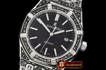 Audemars Piguet Royal Oak Ref.15400 Custom V2 SS/SS Black Jap 82