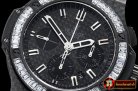 Hublot Big Bang Evolution WDIAM/CF/LE Black V2 Asia 7750 Mod