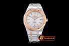 AP0338A - Royal Oak 15450 RG/SS White AP 3120