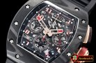 Richard Mille RM011 R.Gros Jean LE FC/PVD/RG/VRU Skele Red A7750 Mod