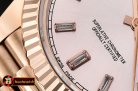 Rolex DayDate 40mm Flt RG/RG Rose Gold Baug. Diam BP A2836