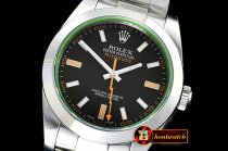 Rolex Milgauss Black 116400M SS/SS Black ARF Asia 3131